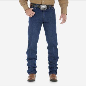 WRANGLER 13MWZ ORIGINAL FIT BLUE DENIM MENS JEANS